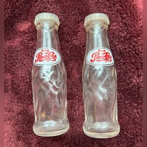 Vintage miniature Pepsi cola salt and pepper shaker
